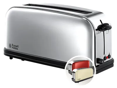 Produktbild von Russell Hobbs Toaster Victory, Edelstahl, Langschlitz, 2-Scheiben