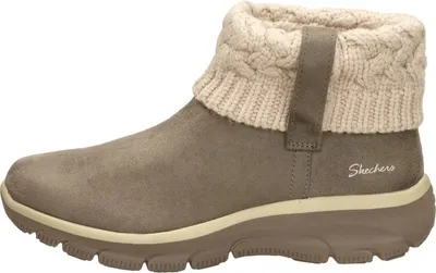 Image de Skechers Enkellaarsjes Plat  Enkellaarsjes Plat - Taupe - Maat 37