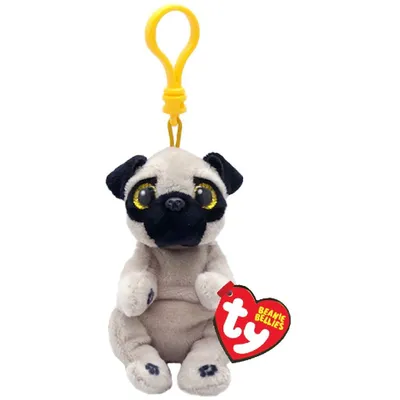 Produktbild von TY Ty BEANIE BELLY CLIP IZZY DOG KEY CLIP