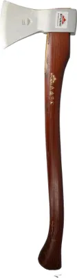 Produktbild von STUBAI Forstaxt Rheinische Form mit Messing Stielschutz 1200 g im Nirolook