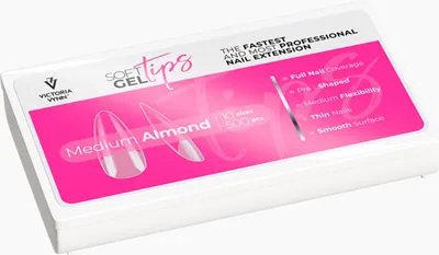 Immagine prodotto di Punte per unghie Medium Almond 500 pz