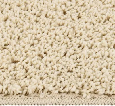 Produktbild von vidaXL Shaggy-Teppich Creme 160x230 cm Rutschfest