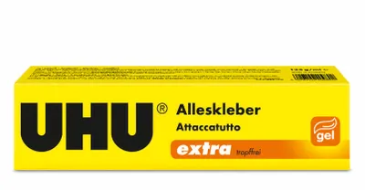 Produktbild von UHU extra Alleskleber lösemittelhaltig 125 g gelartig glasklar