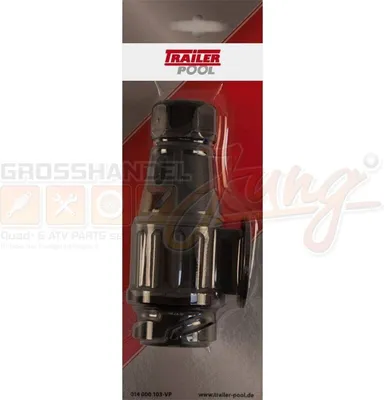 Produktbild von Stecker 13-polig, 12V, Kunststoff, drehbar
