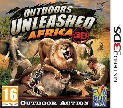 Obrázok produktu pre Funbox Media Outdoors Unleashed : Africa 3D, Nintendo 3DS, T (neplnoletí)