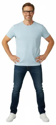 Produktbild von Herren T-Shirt DIEK aus Baumwolle, formstabil, mit Regular Fit Passform, Größe XL