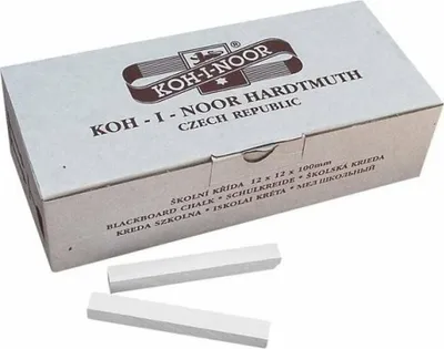 Obrázok produktu pre Koh-I-Noor H111502 krieda na písanie biela 100 ks