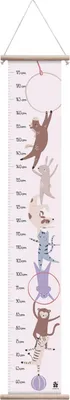 Produktbild von Sebra Teeny Toes Messlatte | Babyzimmer Ideen