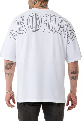 Produktbild von Red Bridge Herren T-Shirt Around Oversized Shirt Weiß L