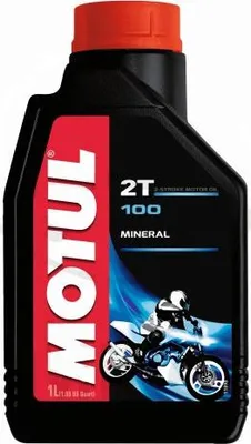 Immagine prodotto di LUBRIFICANTE MOTO '100' 2 TEMPI MOTUL 1 lt