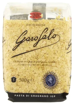 Image de Pâtes "Semi Melone" n°20, 500 g, marque Garofalo