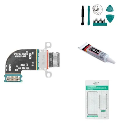 Produktbild von Samsung Galaxy Tab S10 FE / S10 FE+ Ladebuchse - Set