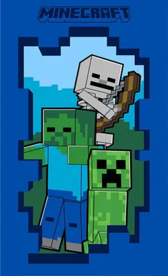 Produktbild von Minecraft  Handtuch, Gesichtstuch, Handtuch 30x50 cm