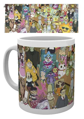 Produktbild von GYE Rick and Morty Tasse Characters GYE-MG2370