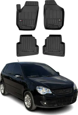 Image de Tapis de Sol pour VW Polo 2001-2009 TPE Noir