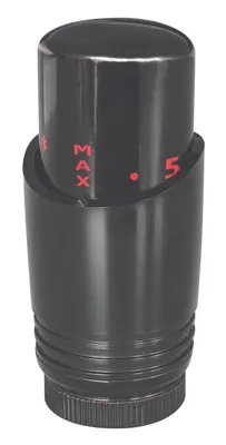 Produktbild von SOMATHERM FOR YOU – Thermostatkopf M30x1,5 in schwarzem Design für Handtuchwärmer oder Design-Heizkörper