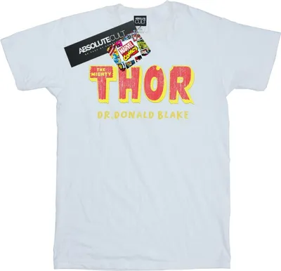 Produktbild von Marvel - "AKA Dr Donald Blake" T-Shirt für Herren BI37749 (S) (Weiß)