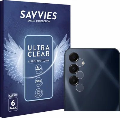 Produktbild von 6x Für Samsung Galaxy A16 4G (NUR Kameraschutz) Schutzfolie Savvies Displayschutz Display Schutz Folie Klar Transparent