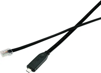 Produktbild von Renkforce USB-C®, RJ45 Adapterkabel [1x USB-C® Stecker - 1x RJ45-Stecker 8p8c] 3.00 m Schwarz
