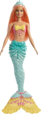 Produktbild von Barbie Dreamtopia Meerjungfrau Puppe - orange Haare