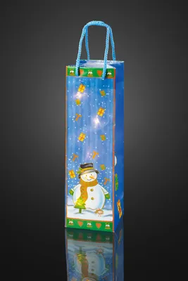 Produktbild von Deko-Geschenktasche “Schneemann “