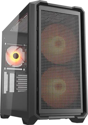 Immagine prodotto di COUGAR PC skria MX600 Black Mini Tower Pannello frontale a rete 2 x 160 mm + 1 x 120 mm Ventole TG Pannello sinistro