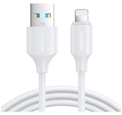 Zdjęcie produktu dla Joyroom Kabel USB-A do Lightning 3A do szybkiego ładowania, 1m - biały