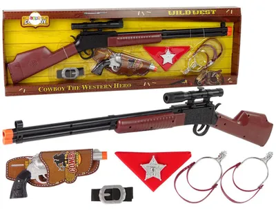 Obrázek produktu pro Sada kovboje šerifa   Revolver