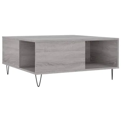 Produktbild von Couchtisch Grau Sonoma 80x80x36,5 cm Holzwerkstoff