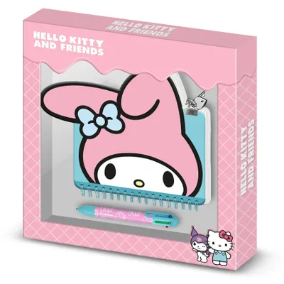 Immagine prodotto di Hello Kitty and Friends Il mio diario melodia con matita