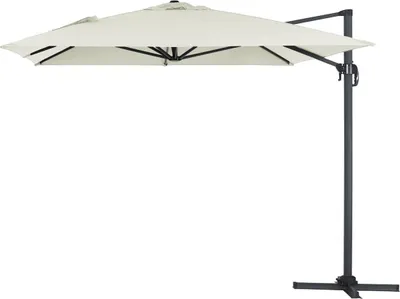 Immagine prodotto di Ombrellone decentrato in alluminio SUN 4 - Rettangolare - 3 x 4 m - Ecru