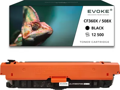 Produktbild von Toner für HP CF360X-508XB CF360X Schwarz (black) | Ersatz für M552dn M553 M553dn M553n M577dn M577f M553dnm