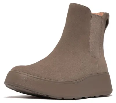 Produktbild von FITFLOP FitFlop F-Mode Suede Flatform Chelsea Boots GREY 39
