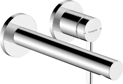 Immagine prodotto di hansgrohe Zesis S Mitigeur monocommandé pour lavabo encastré, montage mural, bec 194mm, 74750000, 74750000