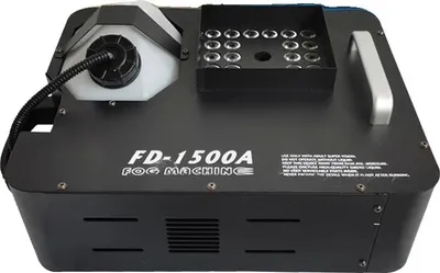 Obrázek produktu pro Kouřový automat, ovládání DMX, výkonné efekty, černý, zástrčka EU