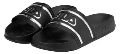 Produktbild von Fila - "Morro Bay" Logo Badesandale für Damen PP7496 (37 EU) (Schwarz)
