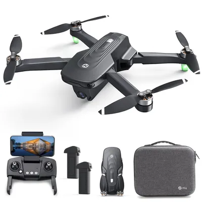 Produktbild von Holy Stone HS175D Faltbar GPS Drohne mit 4K Kamera für Erwachsene, RC Quadrocopter mit 46 Min. Lange Flugzeit, Follow-Me, Bürstenlos Motor
