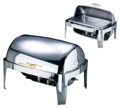Produktbild von Roll Top Chafing Dish mit zwei Brennbehältern