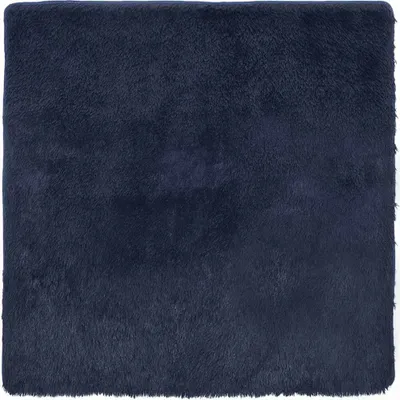 Immagine prodotto di Tappeto Shaggy a Pelo Lungo NAVARRA Blu Marino 120x120 cm