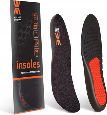 Image de Semelles de chaussures de travail pour pieds endoloris dans le domaine de la santé et de la sécurité - taille 40/46 EUR