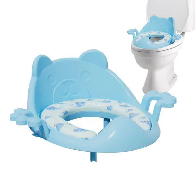 Immagine prodotto di Seggiolino per bambini impermeabile, ideale per l'addestramento al vasino, per un maggiore comfort