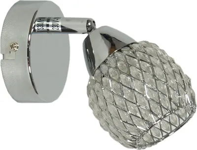 Produktbild von Candellux CLEAR 91-06868 Chrom-Wandleuchte