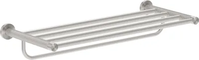 Zdjęcie produktu dla Mexen Triv półka na ręcznik, nikiel szczotkowany - 70A33081-97