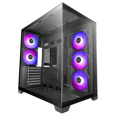 Obrázek produktu pro Mars Gaming MCVPRO, Midi Tower, PC, Černá, ATX, Micro ATX, Mini-ITX, 3.5", 286 mm