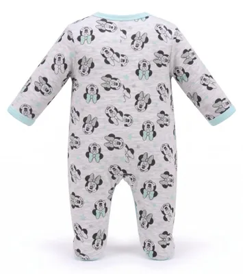 Produktbild von Disney Minnie Maus Baby Kleinkind Strampler Einteiler Gr. 62 - 92 - Grau, 92