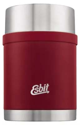 Productafbeelding van Esbit thermoskan voor eten, model Sculptor, 0,75 liter, kleur: rood