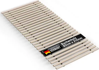 Produktbild von Rollrost Lattenrost -NEU- " Buchen - Xandi " 22mm 80 x 210 cm bis 650kg