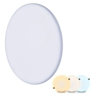 Immagine prodotto di Solight LED plafoniera CCT, IP44, 20W, 1800lm, 3000K, 4000K, 6000K, rotonda