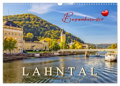 Produktbild von Bezauberndes Lahntal (Wandkalender 2027 DIN A3 quer), CALVENDO Monatskalender