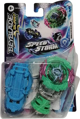 Produktbild von Hasbro Beyblade F0573 Burst Surge Speed Storm World Evo Helios H6 mit Starter und Kreisel